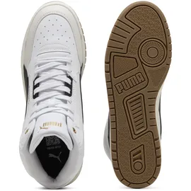 Puma Shuffle Downtown Mid Herren Weit Weiß/Schwarz/Dampfgrau 42