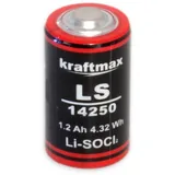 XCell Kraftmax Lithium 3,6V Batterie LS14250 1/2 AA