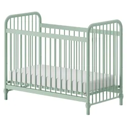 Gitterbett Bronxx ca. 60x120 cm Grün Matt