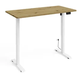 petits-meubles Schreibtisch bimotion 1S Weiß / Eiche