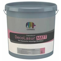 Caparol DecoLasur Matt - dekorative Lasur-Technik - 5 Liter Weiß-trans.