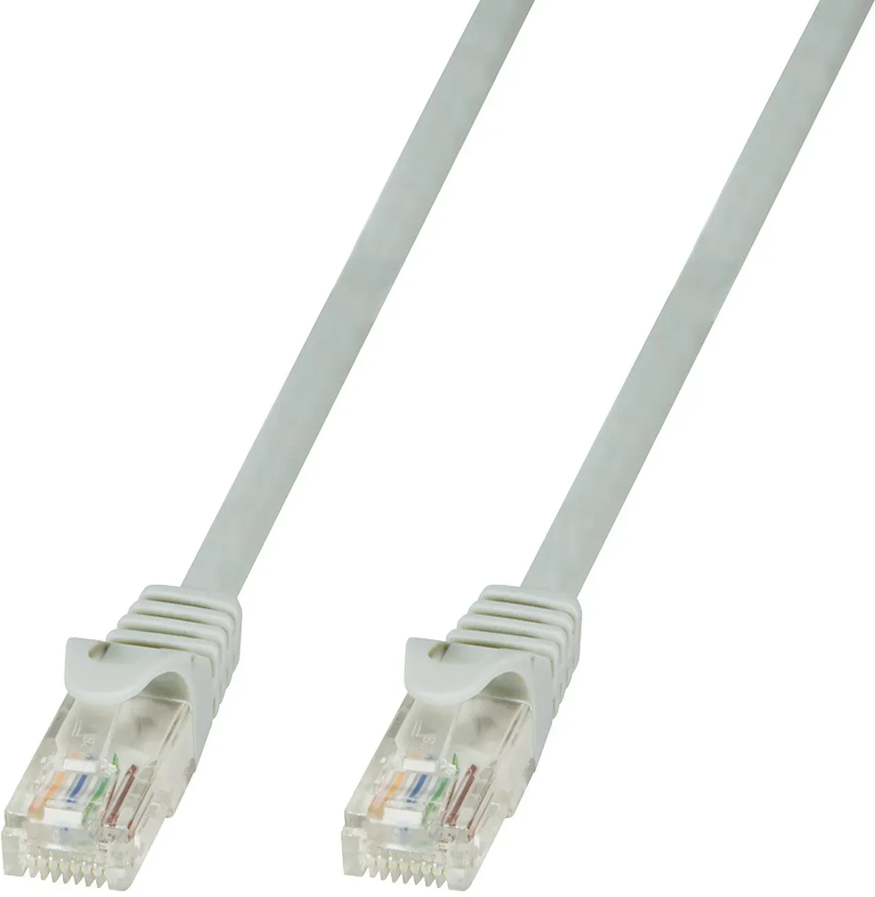 CAT5 Patchkabel / Netzwerkkabel grau 5m