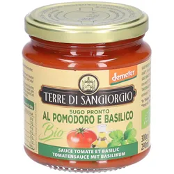 Terre di Sangiorgio Bio Tomatensauce mit Basilikum