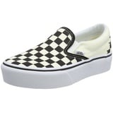 Classic Slip-On Platform black/white 39