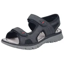 Rieker Herren Schwarz 45