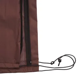 Mendler Schirmhülle HWC für Ampelschirm bis 3,5 m Polyester, PVC Braun