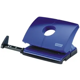 Novus Locher B216 Metall/Kunststoff 1,6mm (Blister) 16 Blatt blau