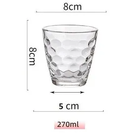 Cheffinger Trinkgläser Set 0,27 l 6-tlg.
