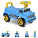 Moni Rutschauto Kinderauto Speed JY-Z12 Musikfunktion, ab 18 Monaten, max. 25 kg in blau