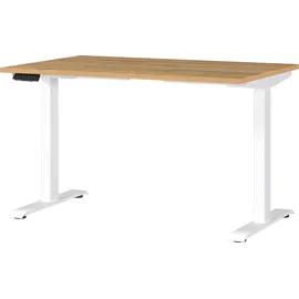 Germania Schreibtisch Jet Eiche / Beige