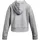 Under Armour Rival Fleece Crop Hoodie Mädchen 012 mod gray light heather/white XL 160-170 cm