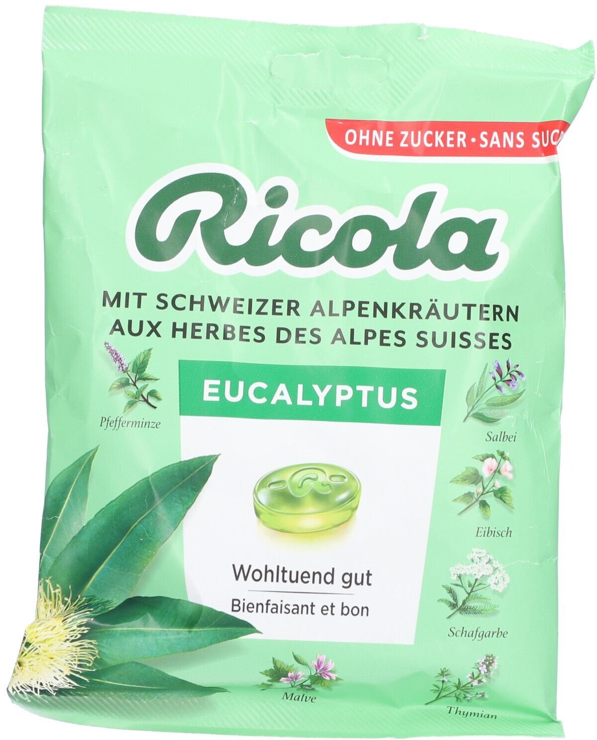 Ricola Eukalyptusbonbons