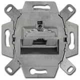 Busch-Jaeger 0218/11-101 UAE-Anschlussdose, RJ45, Cat. 6a iso, geschirmt, 1 Steckbuchse, 8 (8)-polig