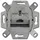 Busch-Jaeger 0218/11-101 UAE-Anschlussdose, RJ45, Cat. 6a iso, geschirmt, 1 Steckbuchse, 8 (8)-polig