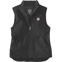 CARHARTT SHERPA LINED Mock Neck VEST black M