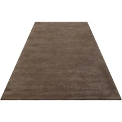 Wollteppich ESPRIT "Greenwood Rug", grau (taupe), B:170cm H:2mm L:240cm, Wolle, Teppiche, modern, kuschelig aus Schurwolle, pflegeleicht, Wohn-, Schlafzimmer