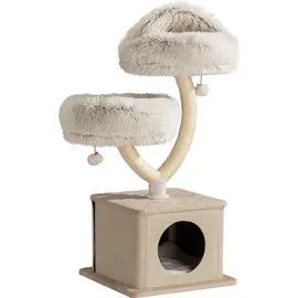 fudajo Zweigdesign Kratzbaum 95 cm braun