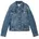 Authentic Used Dark Stone Blue Denim XS