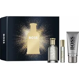 HUGO BOSS Boss Bottled Eau de Parfum 100 ml + Shower Gel 100 ml + Eau de Parfum 10 ml Geschenkset