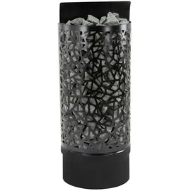 InfraWorld Saunaofen Atlas Wall Black 6 kW + Saunasteine