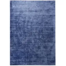 Tom Tailor Shine uni Kurzflorteppich 85 x 155 cm navy
