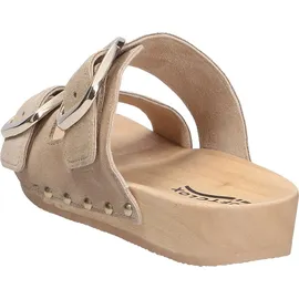 SOFTCLOX Damen Pantolette, beige, Größe 39