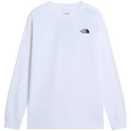 The North Face Evolution Box Nse Langarm-t-shirt - TNF White - XL