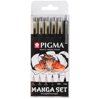 Sakura Manga-Set PIGMA, 6er Etui