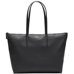 LACOSTE Damen Handtasche - L1212 Core Essentials Shopping Bag, 30x34x14cm (HxBxT) Schwarz
