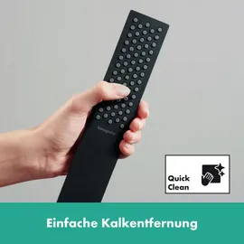 Hansgrohe Tecturis E 3-Loch Einhebel-Wannenrandmischer, mit sBox, mattschwarz