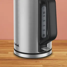 Tefal KI513D10, Wasserkocher, Schwarz, Silber