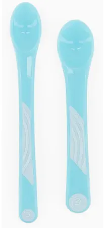 Twistshake Fütterlöffel Für Säuglinge 6+ Monate Pastellblau 2 Stück