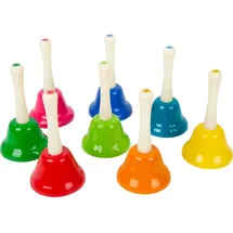 Small Foot Company Handglocken-Set 8 Stück Abmessungen mehrfarbig 11693