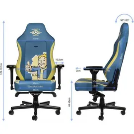 noblechairs Hero Fallout Vaulttec Edition Gaming-stuhl - Multicolor