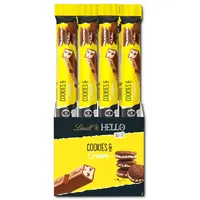 (42,30€/1kg) Lindt Hello Cookies & Cream Stick, Schokolade, 24 Stück