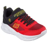 SKECHERS Sneaker » Meteor-Lights - Krendox«, Blinkschuh, LED Schuh, Klettschuh mit auffälliger Blinkfunktion, Gr. 33, rot-schwarz, , 60829003-33