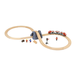 BRIO® Spielzeug-Eisenbahn Eisenbahn Starter Set A 25-tlg.