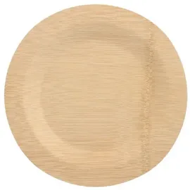 Papstar Teller rund 18 cm 10 St. Naturfarben