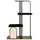 PawHut Kratzbaum 85 x 48 x 128 cm schwarz