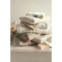 Pip Studio Les Fleurs Handtuchset weiß 3-tlg.