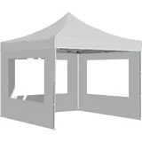 vidaXL Profi-Partyzelt 3 x 3 m inkl. 4 Seitenteile Weiß