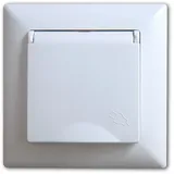 Günsan Visage Unterputz Steckdose Weiß 2 St.