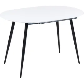 Beliani Staverton 120/160 x 76 x 80 cm weiß/schwarz
