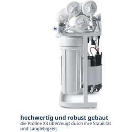 Osmofresh Osmoseanlage Proline X3 - 450 GPD | Premium Osmosehahn GRATIS