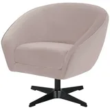 Switch Drehsessel Roma Mikrofaser ¦ rosa/pink ¦ Maße (cm): B: 80 H: 75 T: 80.0