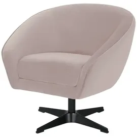 Switch Drehsessel Roma Mikrofaser ¦ rosa/pink ¦ Maße (cm): B: 80 H: 75 T: 80.0