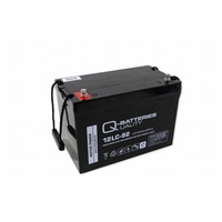 Quality Batteries Q-Batteries 12LC-92 AGM Solar und Wohnmobil Batterie 12V 93Ah