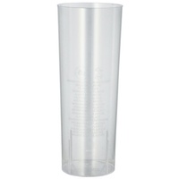 Starpak 10 Gläser für Longdrinks, PS 0,3 l Ø 5,85 cm · 15,2 cm glasklar