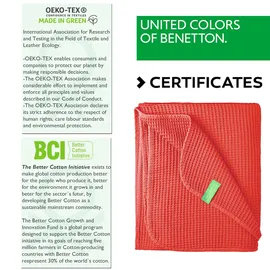 BENETTON Be-0116 140x190 Cm Decke - Red - One Size