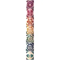 Saraswati Räuchergefäß '7 Chakren' Speckstein